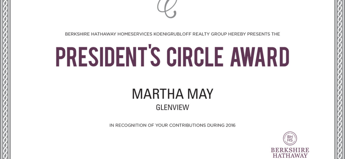 Martha-May_PresidentsCircle-Certificate (Demo)