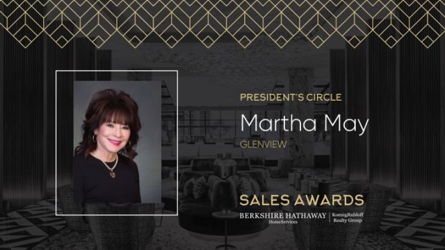 Martha May Presidents Circle Award 2018