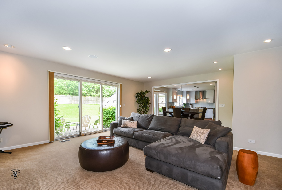 10-Family Room to Kitchen - 2351 Iroquois Drive Glenview Home For Sale